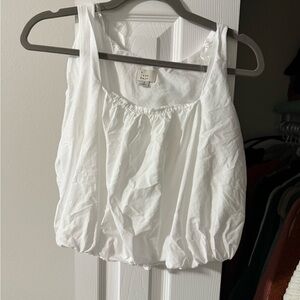 a new day White Tank Top